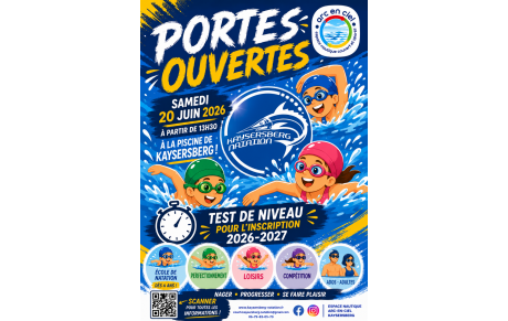Portes Ouvertes 2026 / Inscriptions 2026-2027